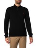 Polo Ralph Lauren Longsleeved Slim Polo Shirt - Black