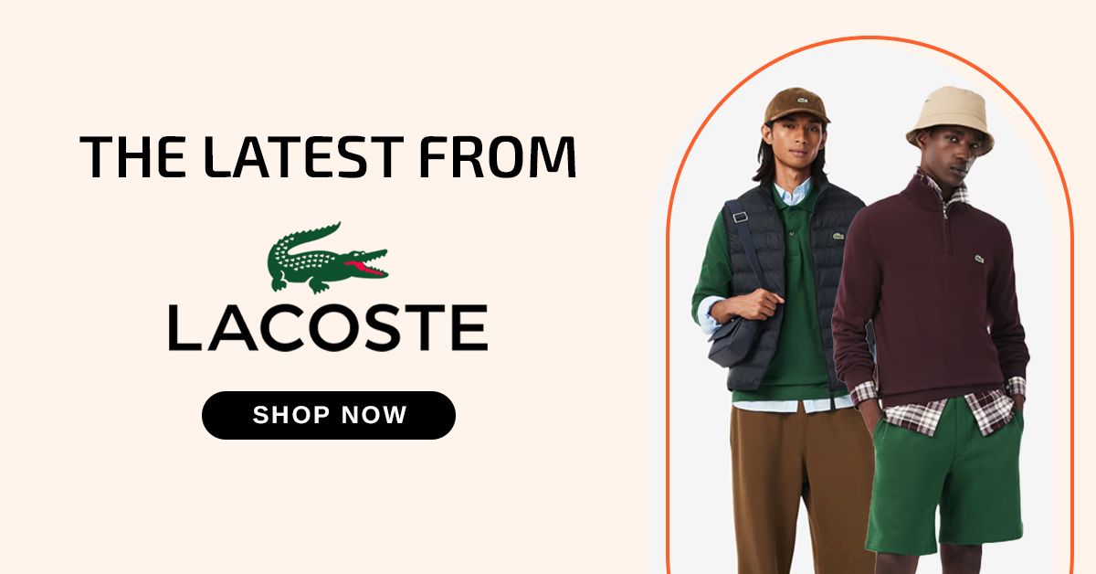 Latest Lacoste Menswear