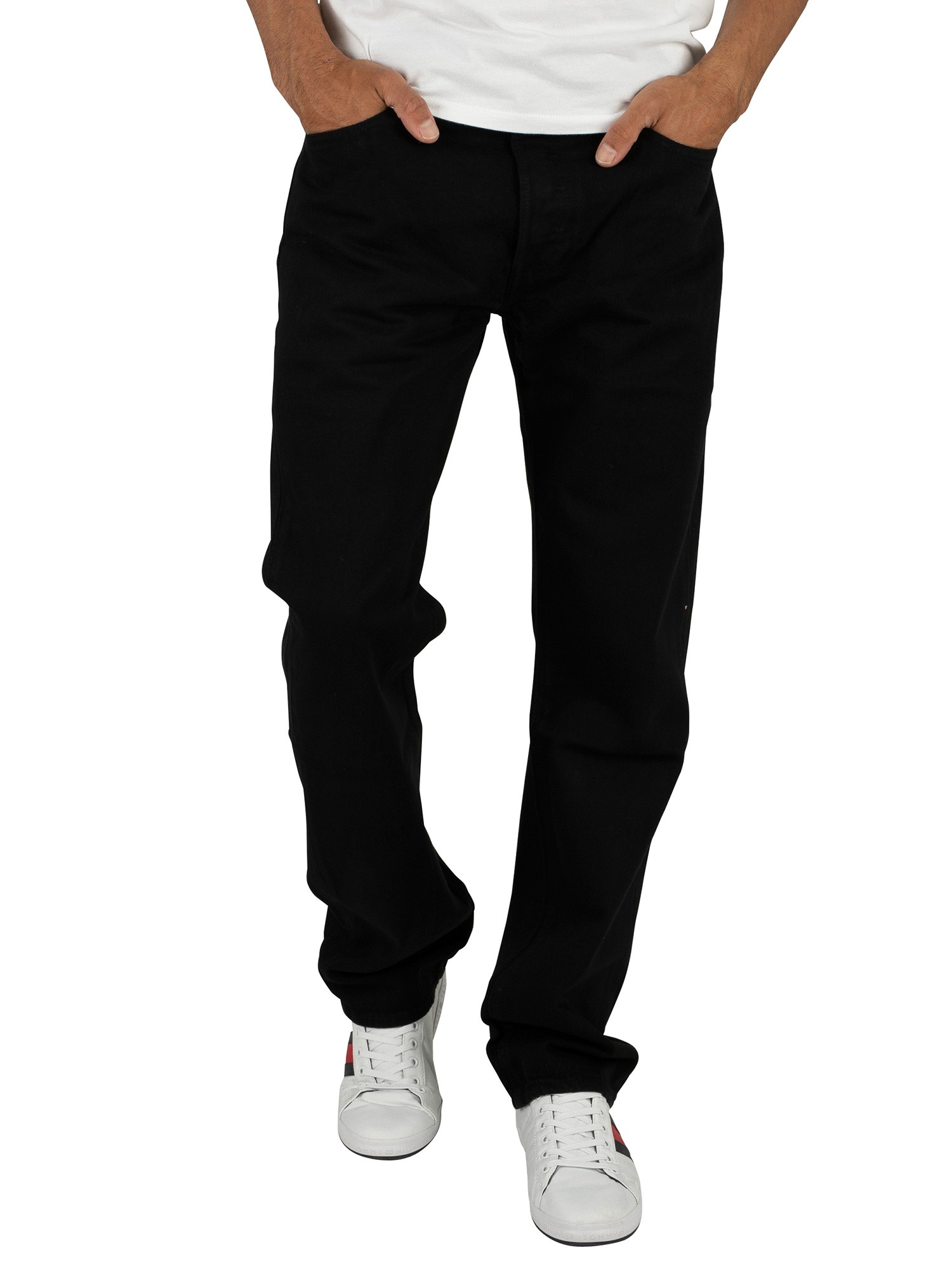 sonriendo Bajar Bebé Levi's 501 Original Fit Jeans - Black | Standout