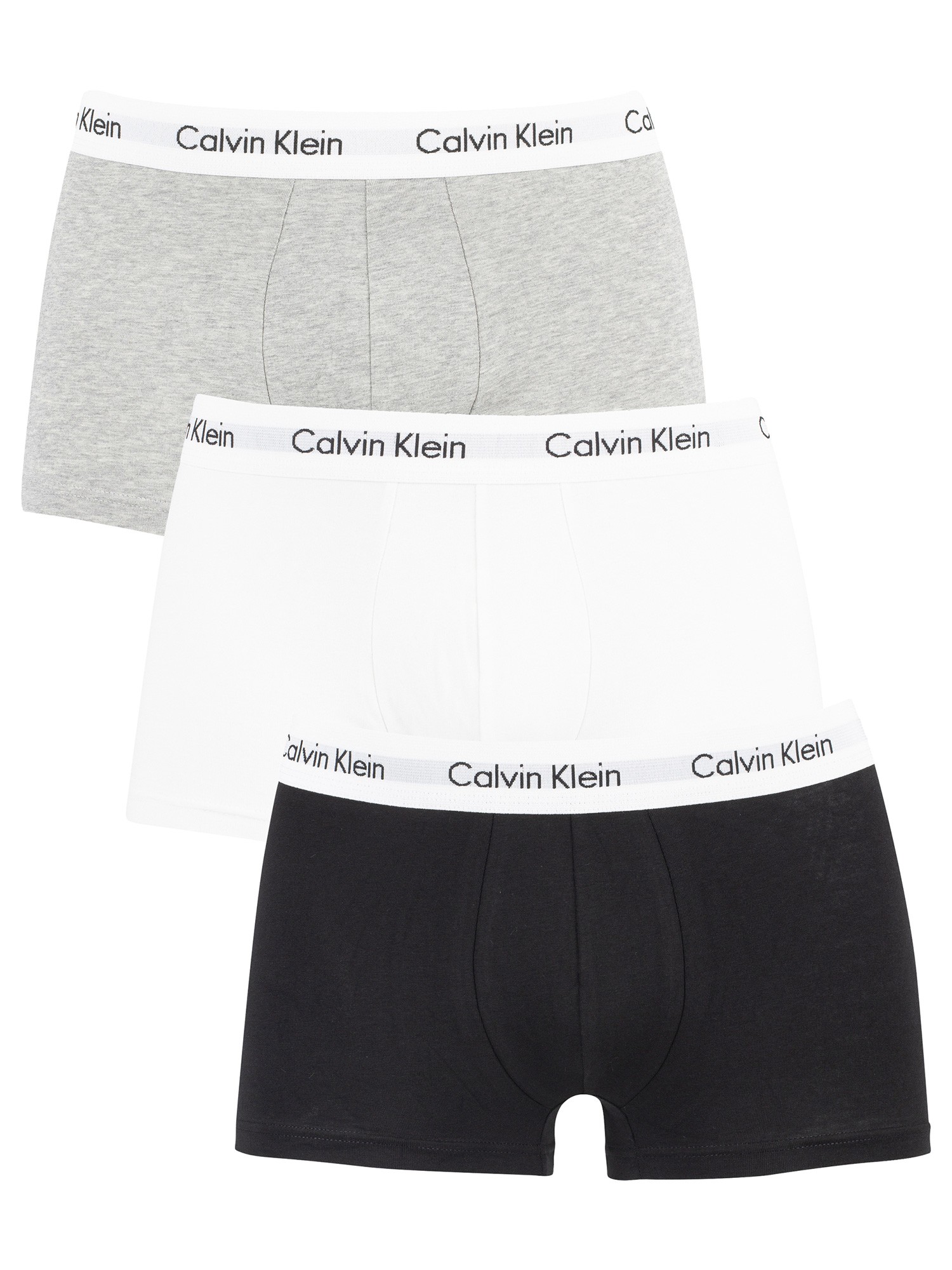 3 Pack Low Rise Trunks