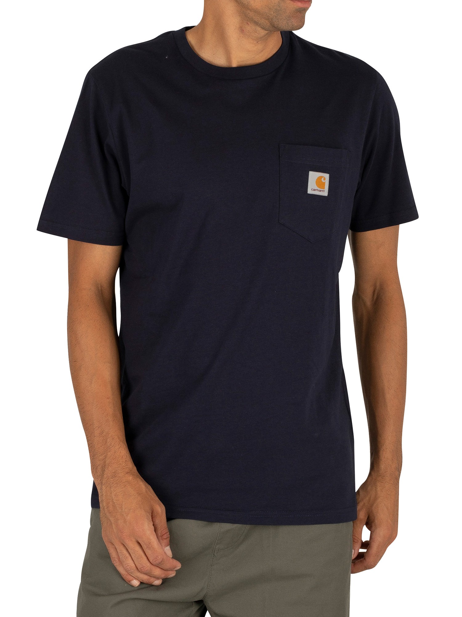 Carhartt WIP Pocket T-Shirt - Dark Navy | Standout