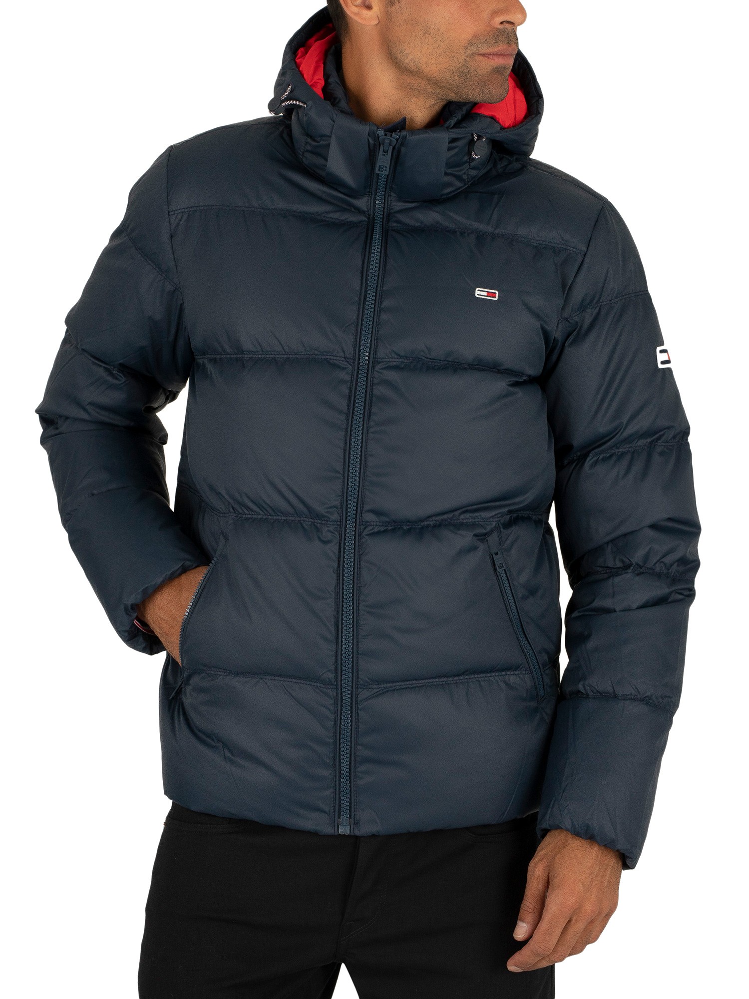 tommy jeans essential down puffer jacket