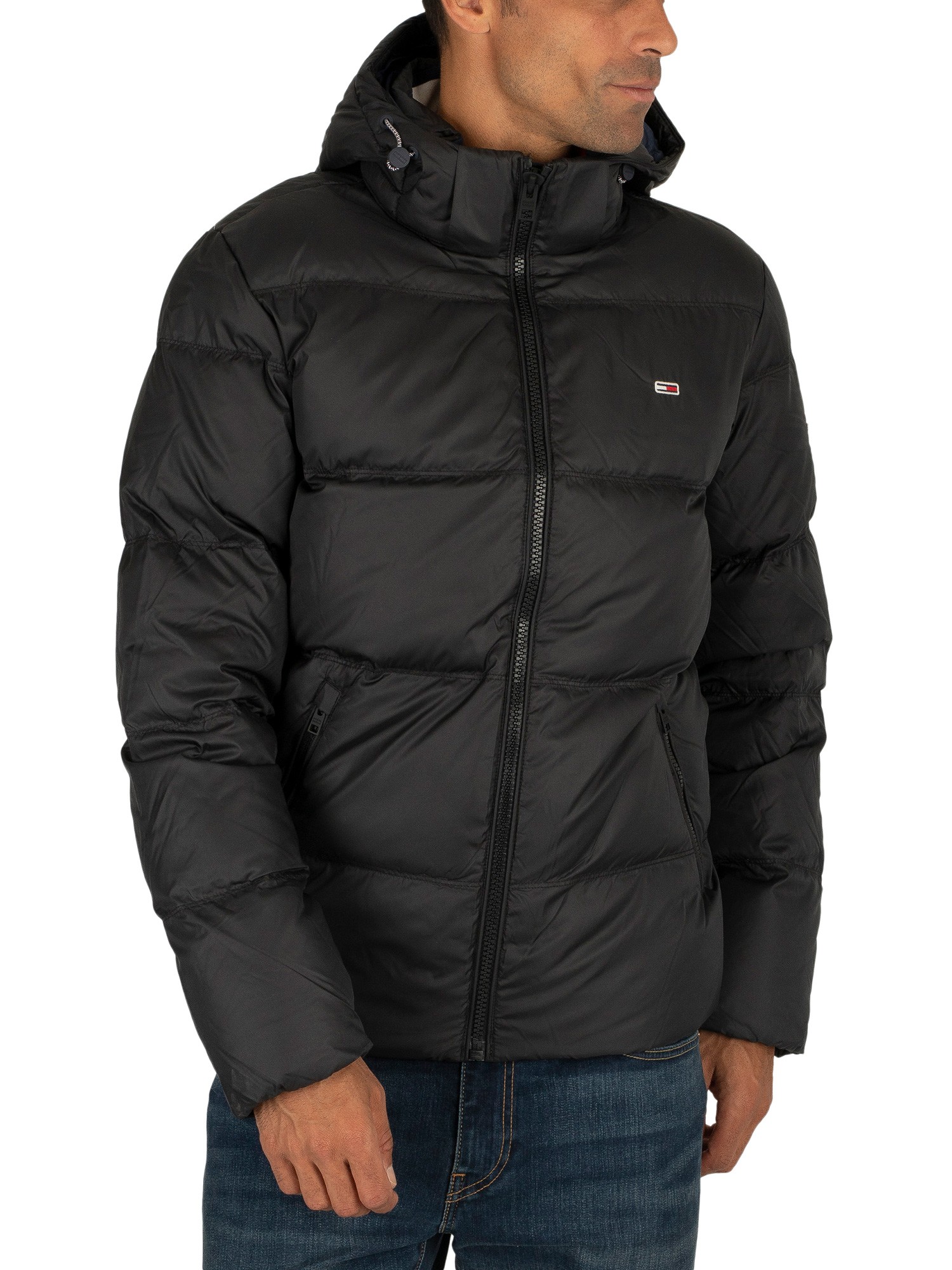 tommy jeans down feather jacket