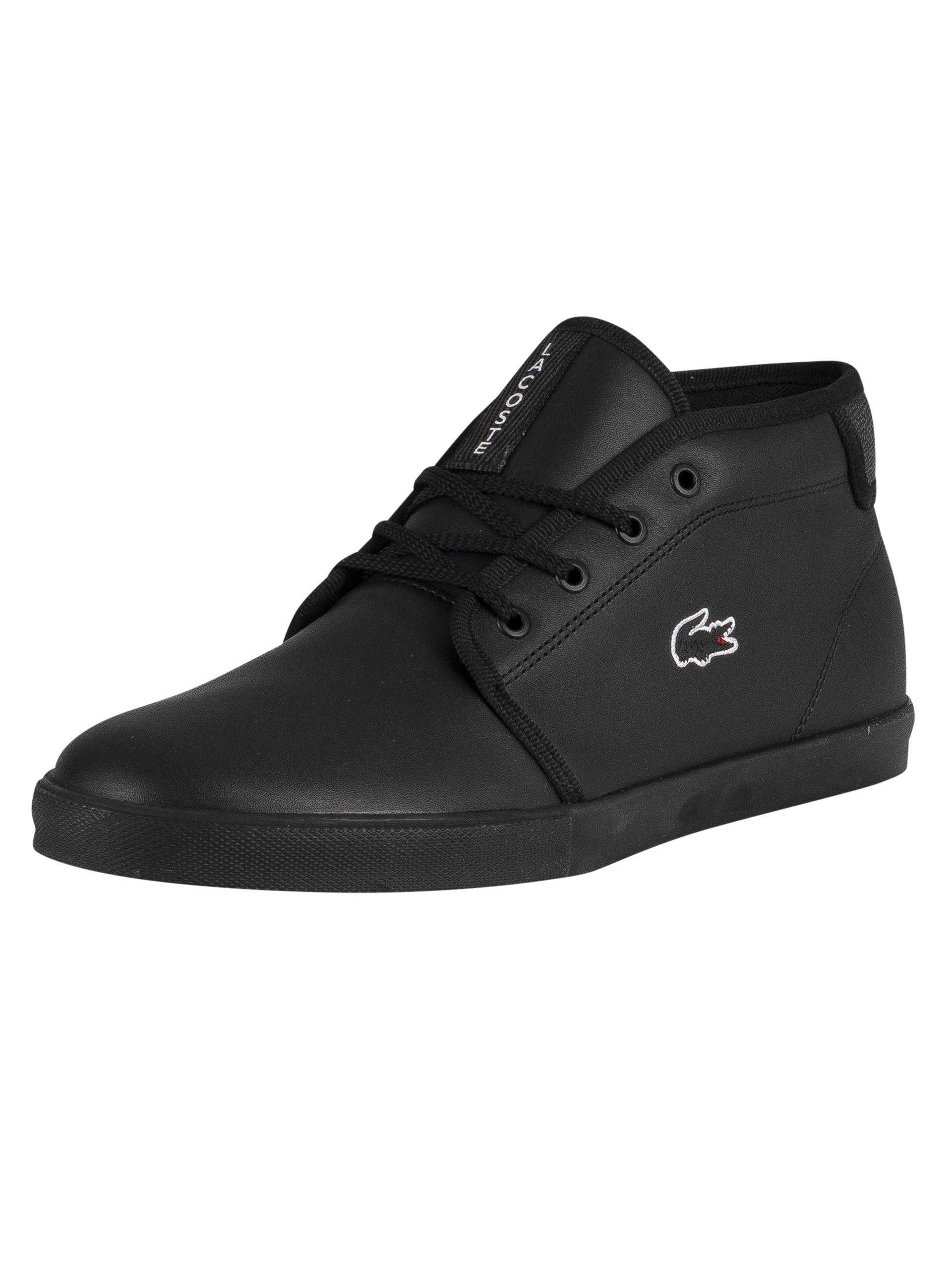 lacoste ampthill black leather - 51 