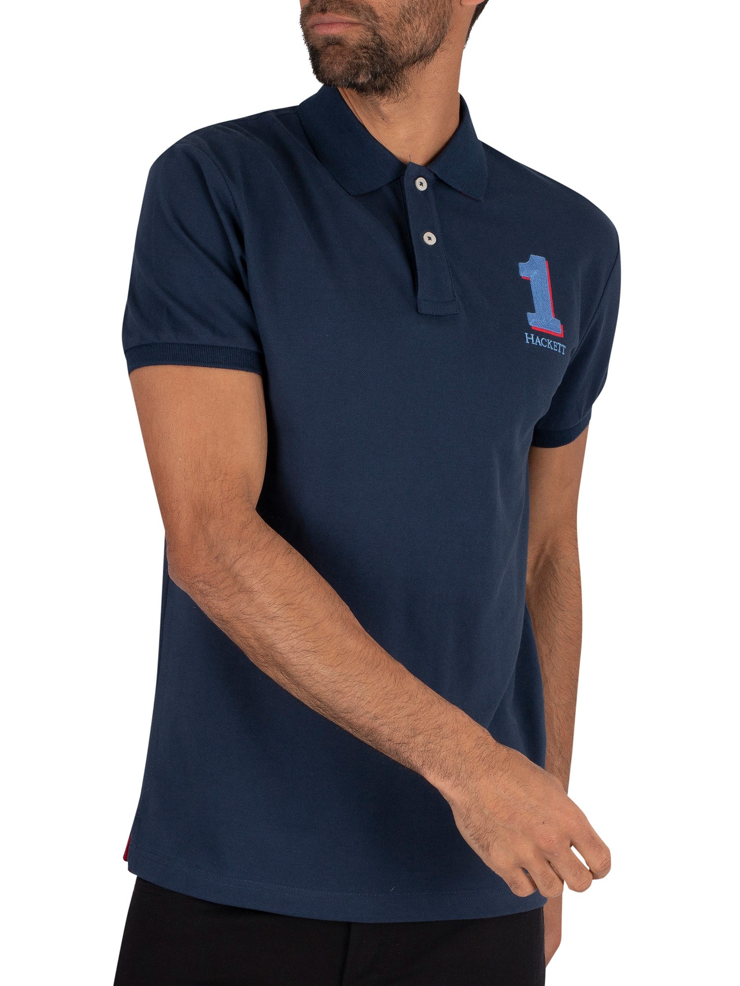 Hackett London Classic Polo Shirt - Navy | Standout