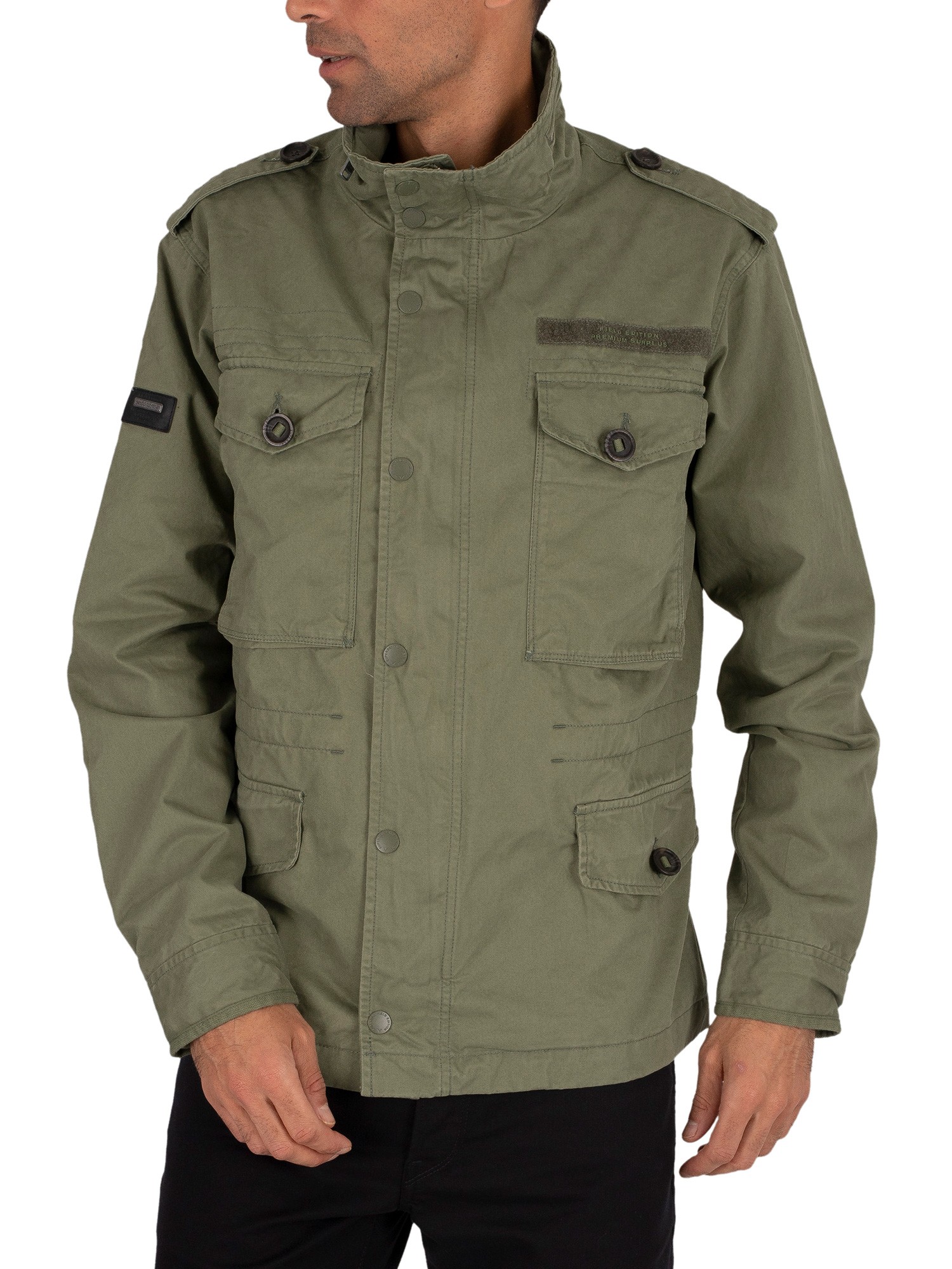 tommy hilfiger army fatigue jacket
