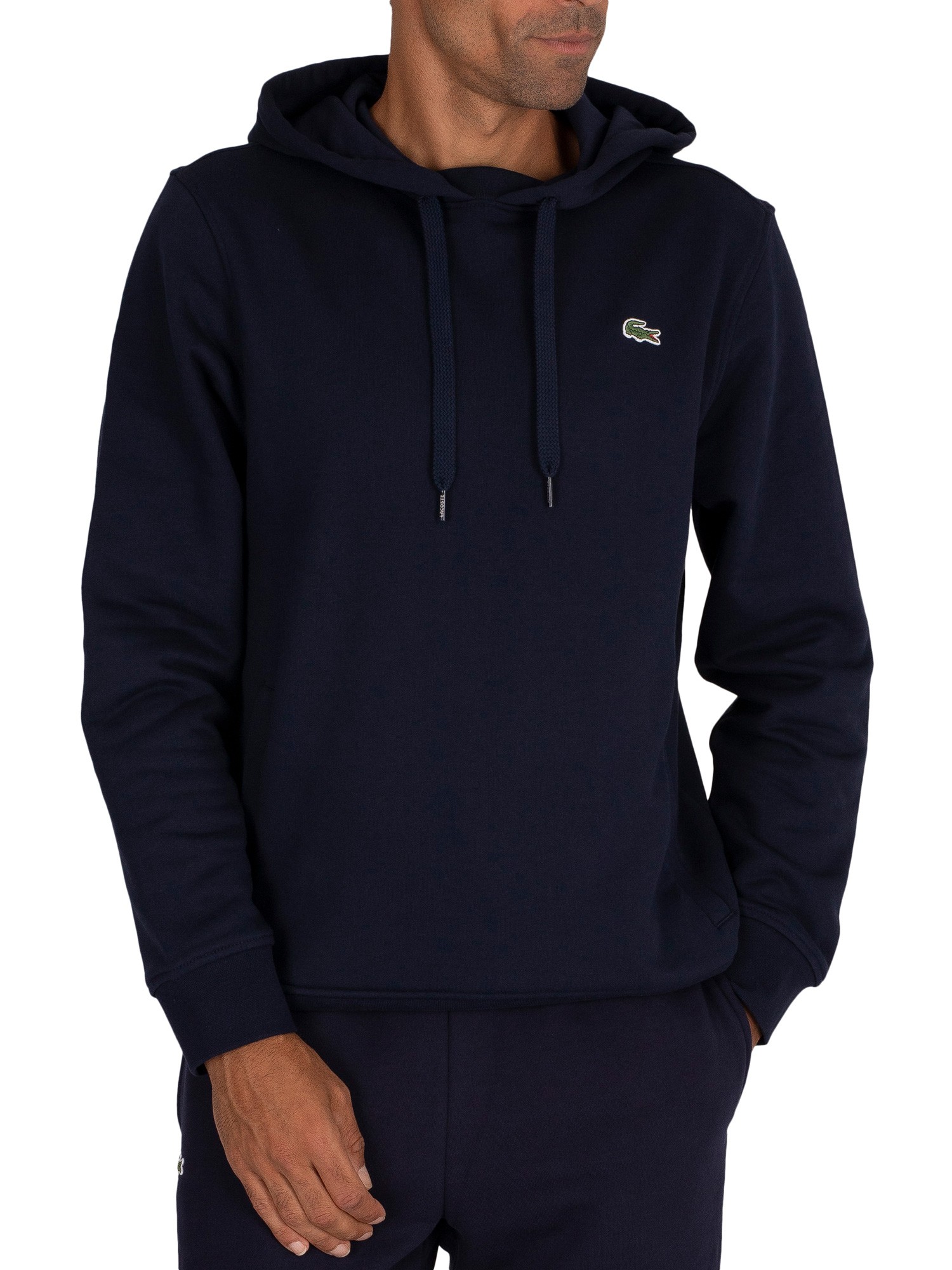 Lacoste Sport Pullover Hoodie - Blue 