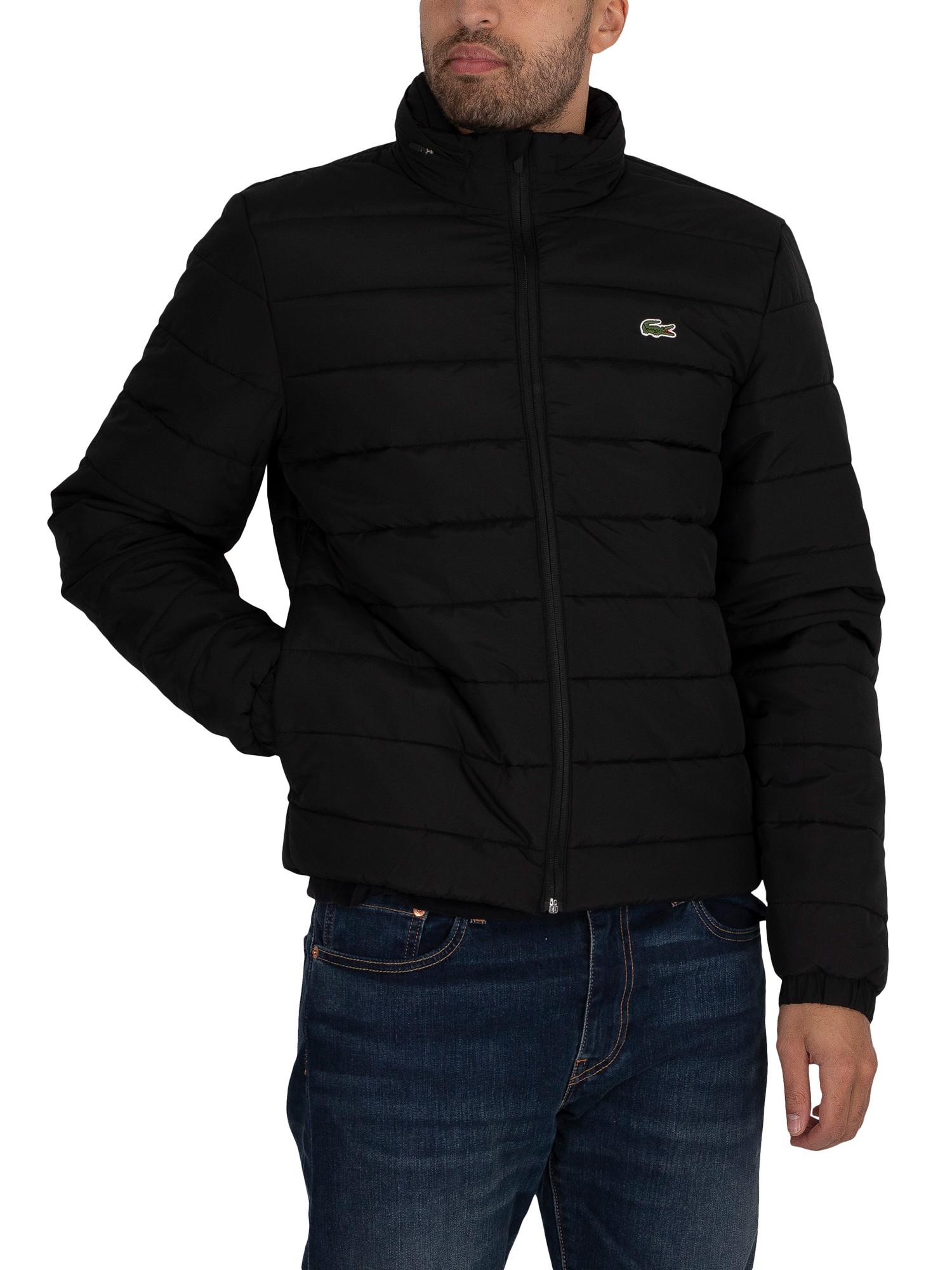 Lacoste Puffer Jacket - Black Standout