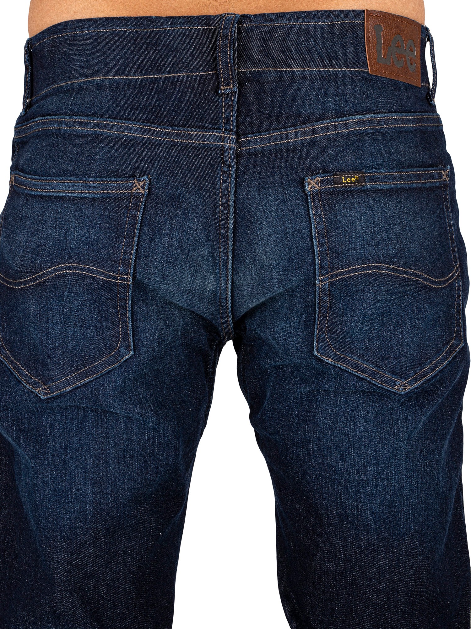 Lee Straight Fit XM Trip Jeans - Dark Denim | Standout
