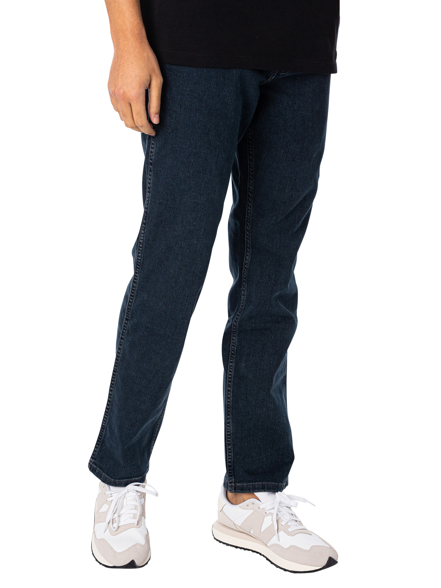 Wrangler Greensboro 803 Regular Straight Jeans - Iron Blue | Standout