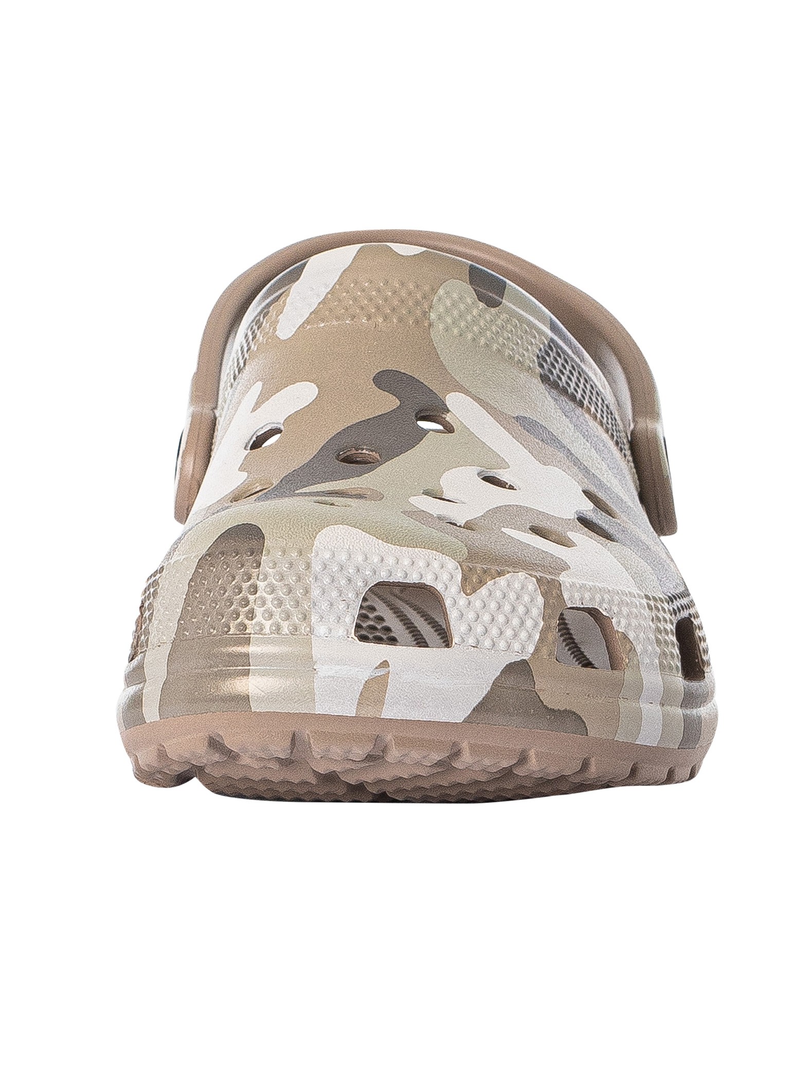 Crocs Classic Printed Camo Clogs - Mushroom/Multi | Standout