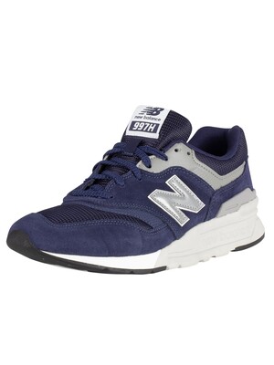 New Balance 997H Suede Trainers - Blue/Silver