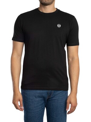 Sergio Tacchini Daiocco T-Shirt - Black/White