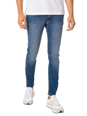 Jack & Jones Liam Original 005 Skinny Jeans - Blue Denim