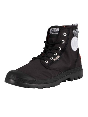 Palladium Lite Overlab Boots - Black/Black