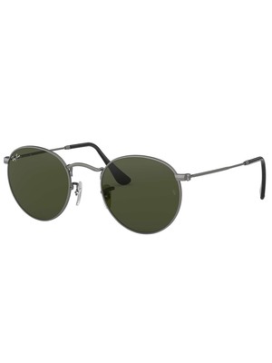 Ray-Ban Round Metal Sunglasses - Matte Gunmetal