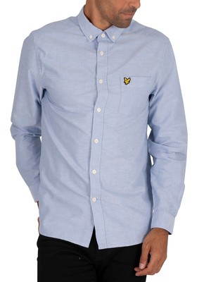 Lyle & Scott Oxford Chest Pocket Shirt - Riviera