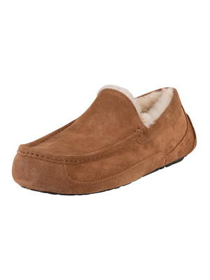 UGG Ascot Suede Slippers - Chestnut