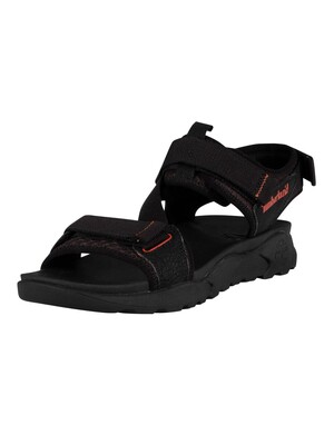 Timberland Ripcord Backstrap Sandals - Black Webbing