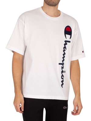 Champion Side Graphic T-Shirt - White