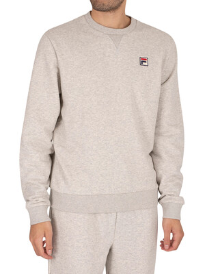 Fila Gantry Essential Sweatshirt - Light Grey Marl
