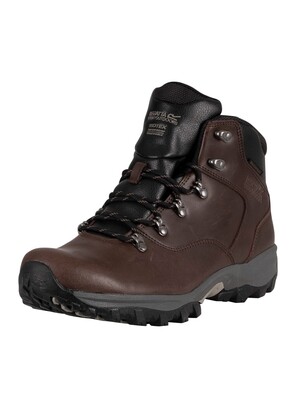 Regatta Bainsford Hiking Leather Boots - Peat