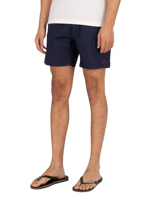 GANT Drawstring Logo Shorts - Marine