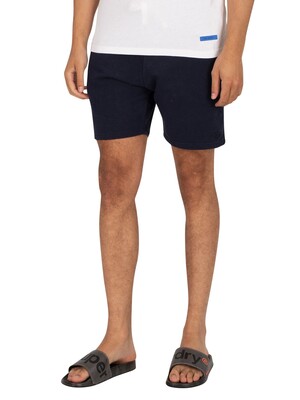 Superdry Cali Surf Fatigue Jersey Sweat Shorts - Nautical Navy