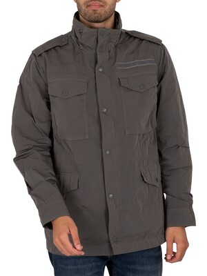 Superdry New Military Field Jacket - Charcoal
