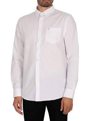 Farah Vintage Drayton Shirt - White