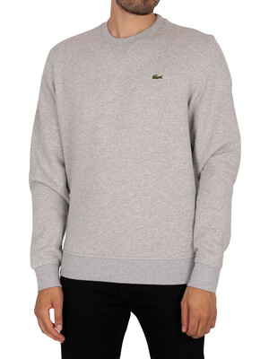 Lacoste Sport Logo Sweatshirt - Light Grey