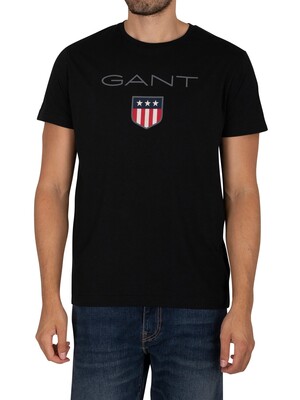 GANT Shield T-Shirt - Black