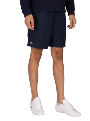 Lacoste Logo Sweat Shorts - Blue Marine