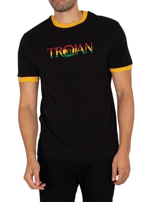 Trojan Branded T-Shirt - Rasta