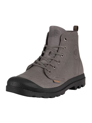 Palladium Pampa Waterproof Hi Essential Leather Boots - Cloudburst
