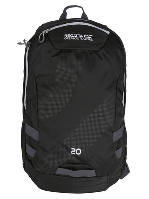 Regatta Brize II Backpack - Black/Light Steel