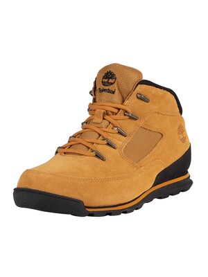 Timberland Euro Rock Mid Hiker Suede Boots - Wheat