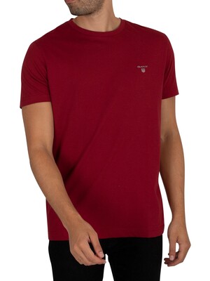 GANT Original T-Shirt - Mahogany Red