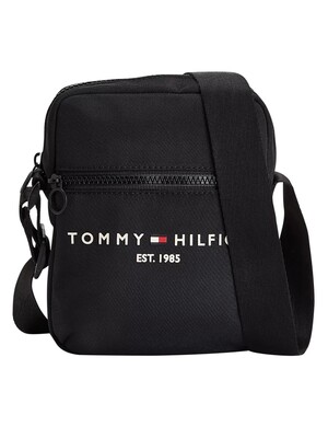 Tommy Hilfiger Established Mini Reporter Bag - Black