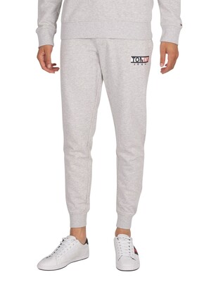 Tommy Jeans Graphic Joggers - Silver Grey Heather