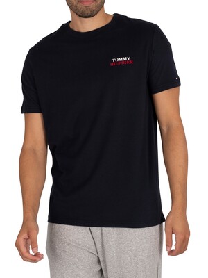 Tommy Hilfiger Lounge Chest Logo T-Shirt - Desert Sky