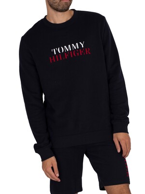 Tommy Hilfiger Lounge Graphic Sweatshirt - Desert Sky