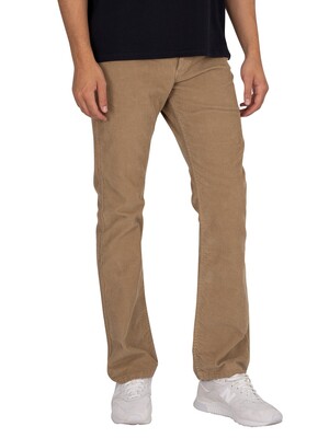 Lois Jeans Dario Boot Thin Corduroy Jeans - Dark Sand