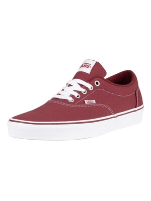 Vans Doheny Canvas Trainers - Oxblood/White