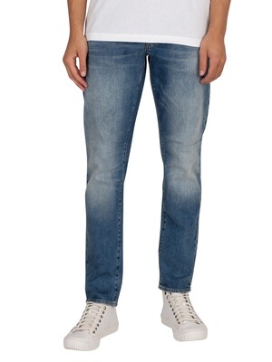 G-Star 3301 Straight Tapered Jeans - Vintage Azure
