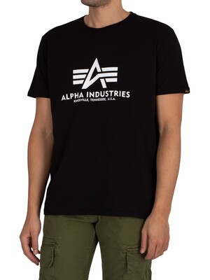 Alpha Industries Basic Graphic T-Shirt - Black