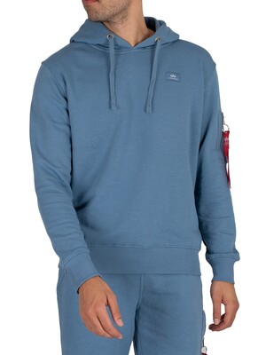 Alpha Industries X-Fit Pullover Hoodie - Airforce Blue
