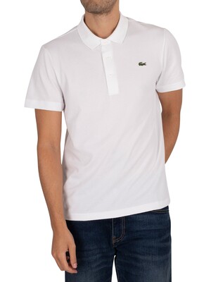 Lacoste Sport Logo Polo Shirt - White
