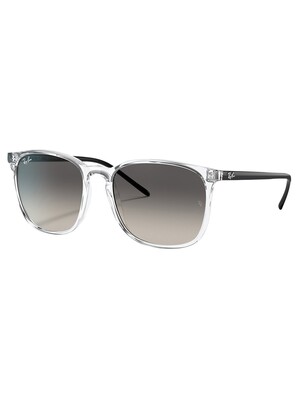 Ray-Ban Square Transparent Sunglasses - Grey Gradient