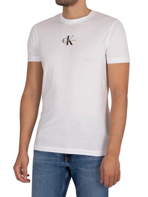 Calvin Klein Jeans Monogram T-Shirt - White